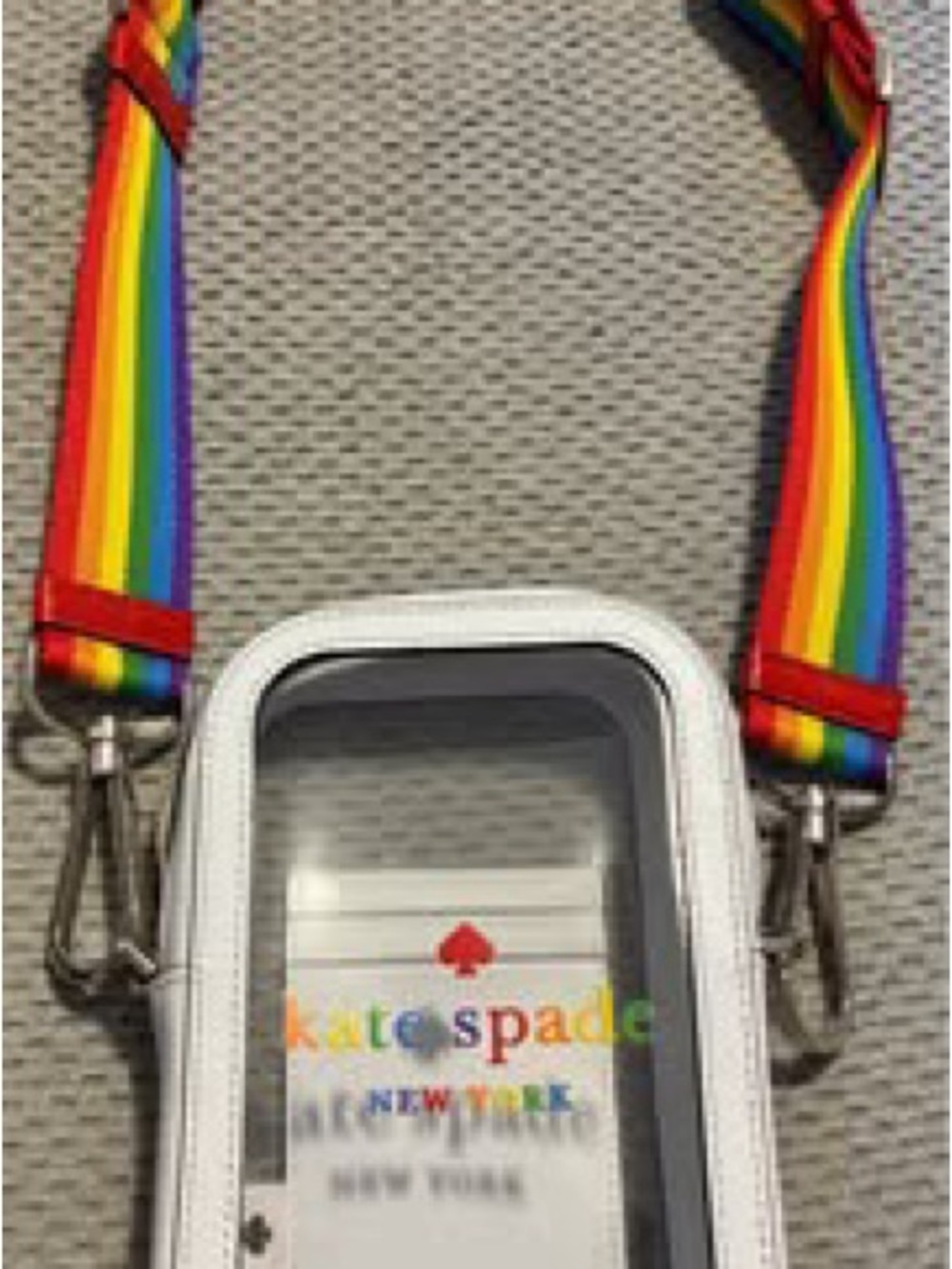GENTLY LOVED! Kate Spade Rainbow North South Phone Crossbody